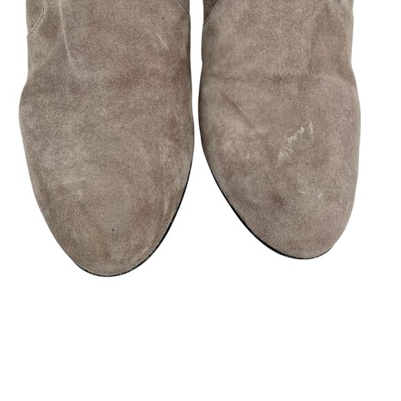 Stuart Weitzman Womens Highland High Heel Over the Knee Boot US 6 Grey Suede GUC - Picture 11 of 11